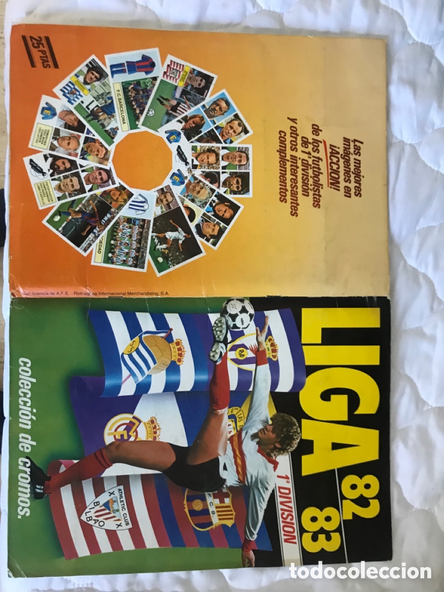 &Aacute;lbum de f&uacute;tbol completo: ALBUM ESTE 1982/83 - Foto 1