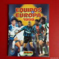 Álbum de fútbol completo: ALBUM COMPLETO EQUIPOS DE EUROPA 1999 PANINI HENRY-RONALDO NAZARIO...