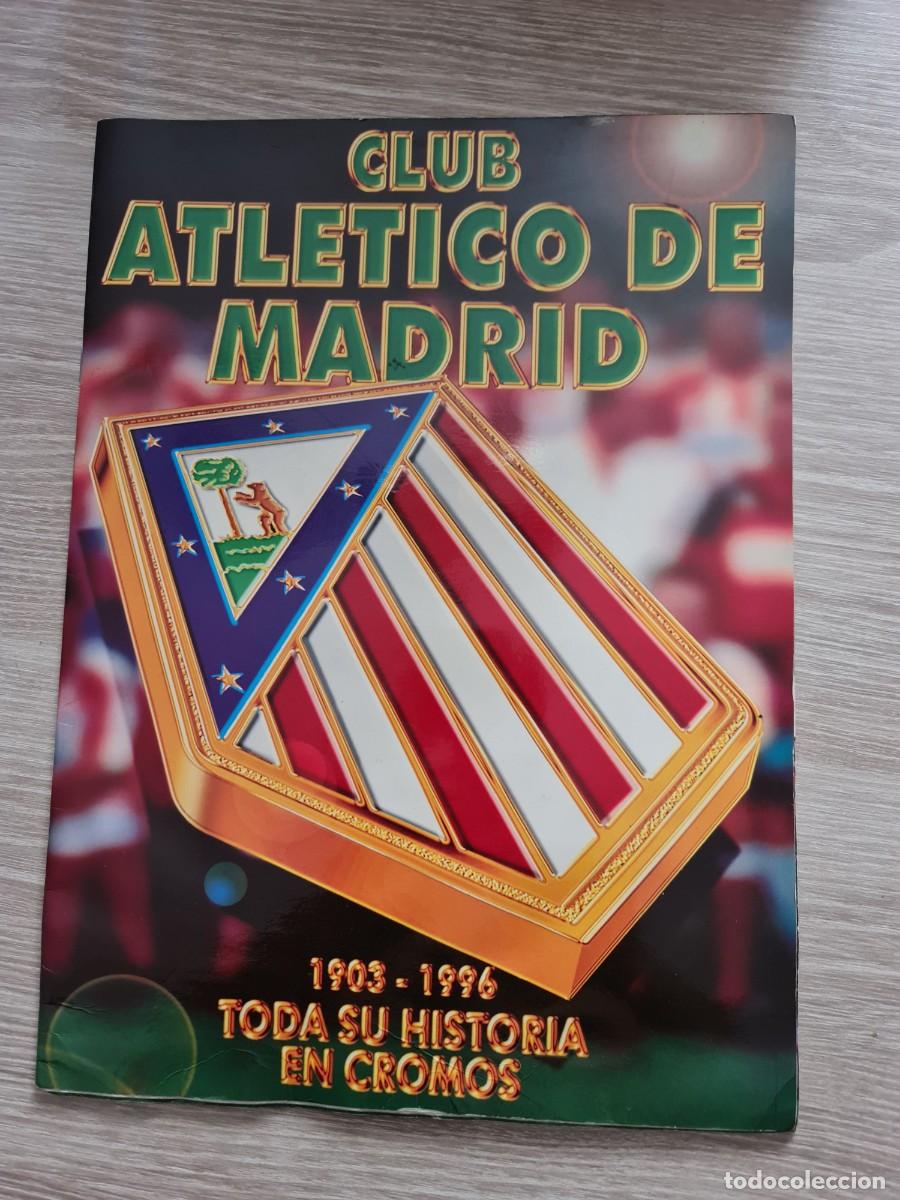 &Aacute;lbum de f&uacute;tbol completo: &Aacute;lbum completo futbol Atl&eacute;tico de madrid ediciones este 1903 - 1996