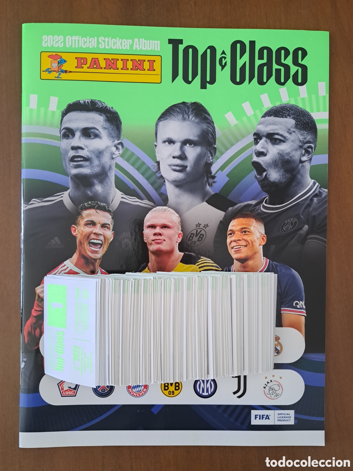 &Aacute;lbum de f&uacute;tbol completo: PANINI TOP CLASS 2022 ,COMPLETA SIN PEGAR - Foto 1