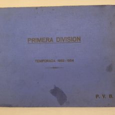 Álbum de fútbol completo: FÚTBOL 1ª DIVISIÓN, 1951-52, CIGARRILLOS ”CUMBRE”, LAS PALMAS