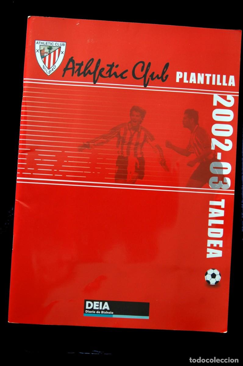 Album de football complet: &Aacute;lbum cromos Athletic Club de Bilbao Plantilla 2002-2003. Diario Deia. Completo