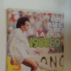Álbum de fútbol completo: ÁLBUM LOS ASES DE LA LIGA 1988/89 - AS - COMPLETO.