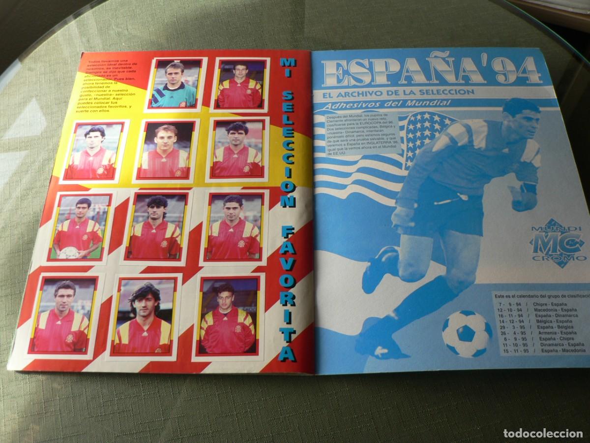 &Aacute;lbum de f&uacute;tbol completo: COLECCION DE ESPA?A 94 - Foto 2