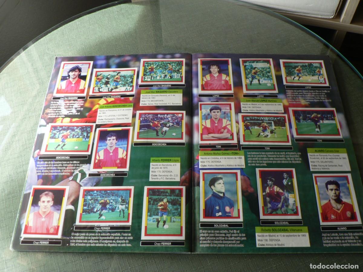 &Aacute;lbum de f&uacute;tbol completo: COLECCION DE ESPA?A 94 - Foto 4