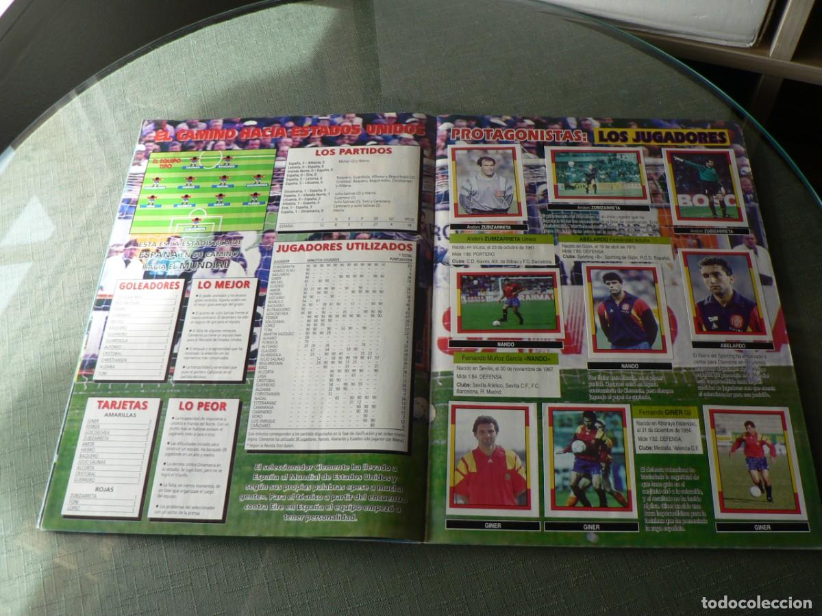 &Aacute;lbum de f&uacute;tbol completo: COLECCION DE ESPA?A 94 - Foto 6