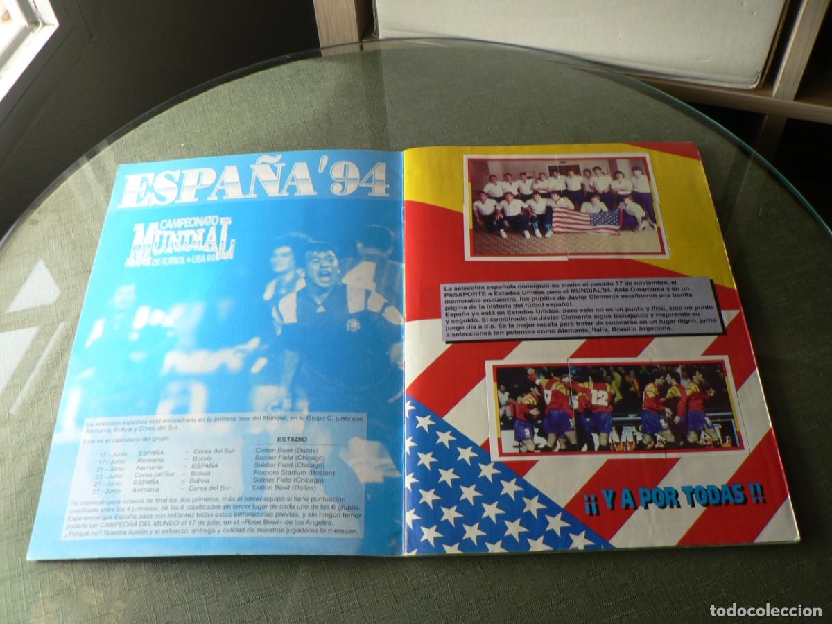 &Aacute;lbum de f&uacute;tbol completo: COLECCION DE ESPA?A 94 - Foto 8