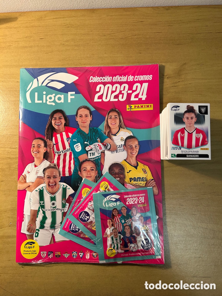 colección completa (397) liga femenina 2023-24 - Compra venta en  todocoleccion