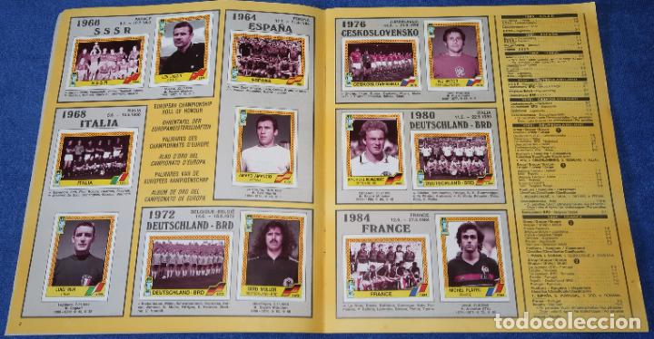 &Aacute;lbum de f&uacute;tbol completo: Euro 88 - Panini &iexcl;Completo e impecable! - Foto 3