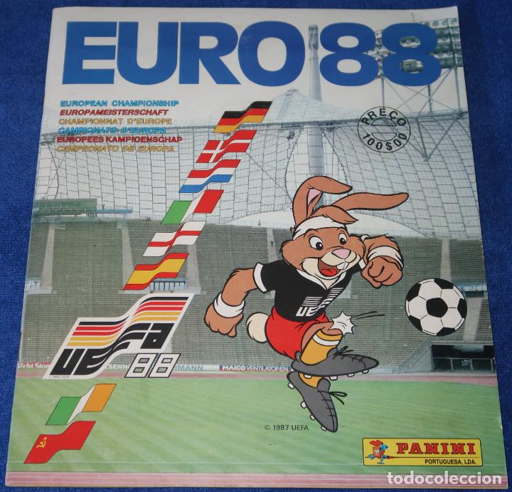 &Aacute;lbum de f&uacute;tbol completo: Euro 88 - Panini &iexcl;Completo e impecable! - Foto 1