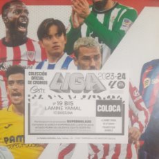 Álbum de fútbol completo: COLECCIONES ESTE 2023-24 COMPLETA SIN PEGAR + ALBUM.TODO LO EDITADO,INCLUYE LOS 10 EXTRA GOLD