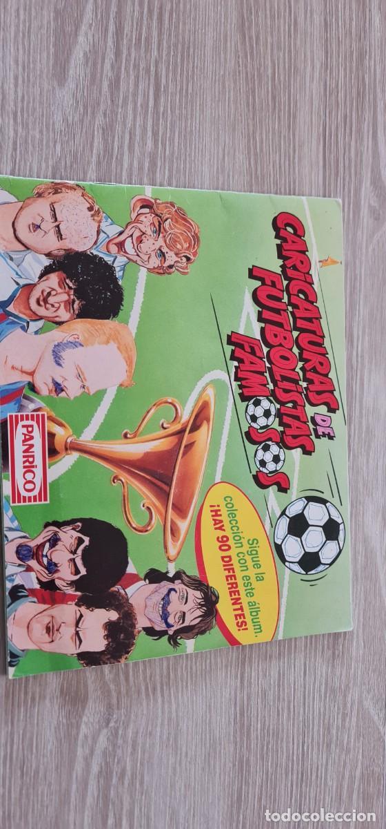 Caderneta de futebol completa: Album completo de cromos de futbol 1990 panrico