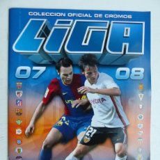 Álbum de fútbol completo: ALBUM CROMOS FUTBOL - LIGA 2007-2008 07-08 - ED. ESTE - PLANCHA VACIO