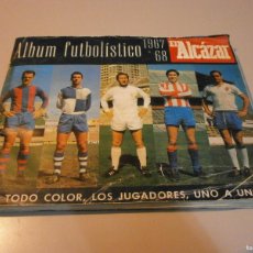 Álbum de fútbol completo: ALBUM 100X100 COMPLETO ALBUM FUTBOLISTICO EL ALCAZAR 1967 68 16 EQUIPOS DE 1ª Y 32 DE 2ª