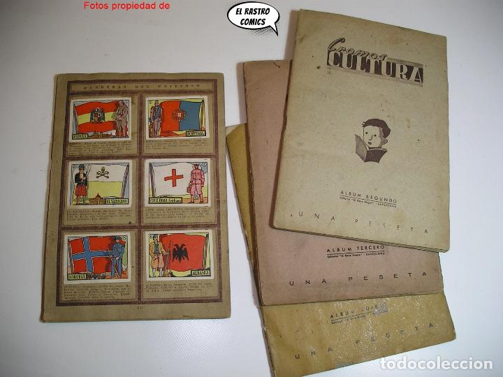Album de football complet: &Aacute;lbum de cromos Cultura, 1&ordm;, 2&ordm;, 3&ordm; y 4&ordm;, lote completos, ed. El Gato Negro, a&ntilde;o 1939 futbol y otros