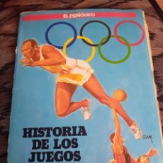 Álbum de fútbol completo: ALBUM 1990 HISTORIA DE LOS JUEGOS OLIMPICOS.COMPLETO.DEPORTES.BUEN ESTADO.