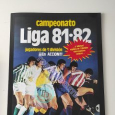 Álbum de fútbol completo: ALBUM FACSIMIL ESTE LIGA 1981 1982 COLECCION CROMOS INOLVIDABLES - PANINI 81/82 SALVAT