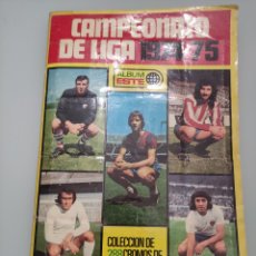 Álbum de fútbol completo: ESTE 74/75