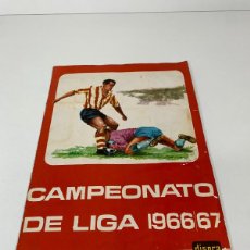 Álbum de fútbol completo: ALBUM FUTBOL CAMPEONATO DE LIGA 1966-1967 DISGRA