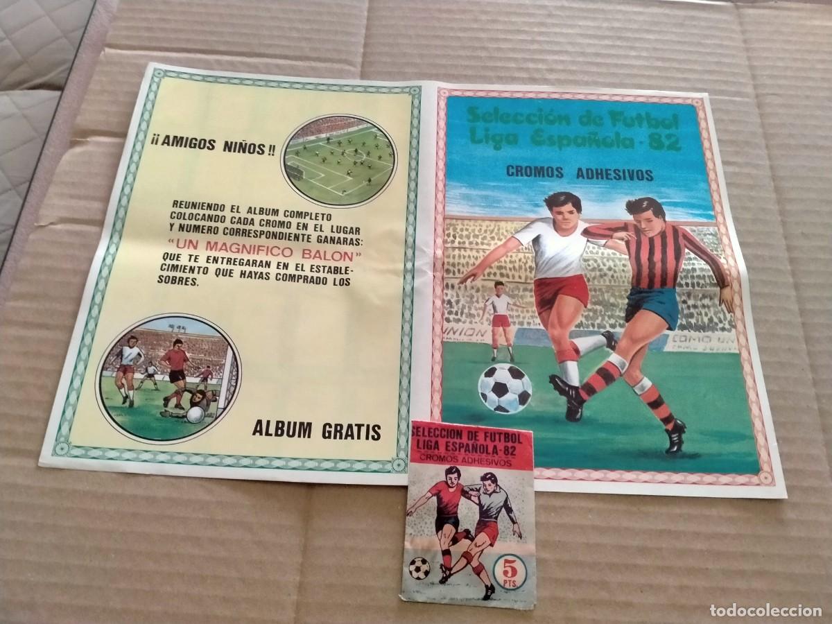 Caderneta de futebol completa: album de cromos de futbol completo cromo vicente del bosque espa&ntilde;a 82