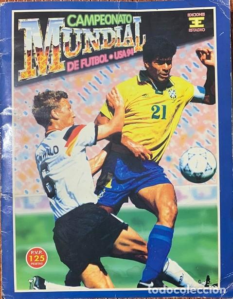 Caderneta de futebol completa: ALBUM MUNDIAL DE FUTBOL USA 94 COMPLETO (LEER DESCRIPCION)