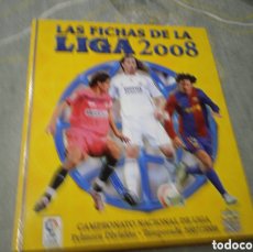 Álbum de fútbol completo: MUNDICROMO LAS FICHAS DE LA LIGA 2008 ( 2007-08 ) COMPLETISIMO (1399 CROMOS) MESSI TOP JASP