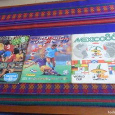 Álbum de fútbol completo: PANINI MEXICO 86 WORLD CUP COMPLETO Y EUROCOPA INGLATERRA 96 INCOMPLETO. REGALO FÚTBOL EN ACCIÓN.