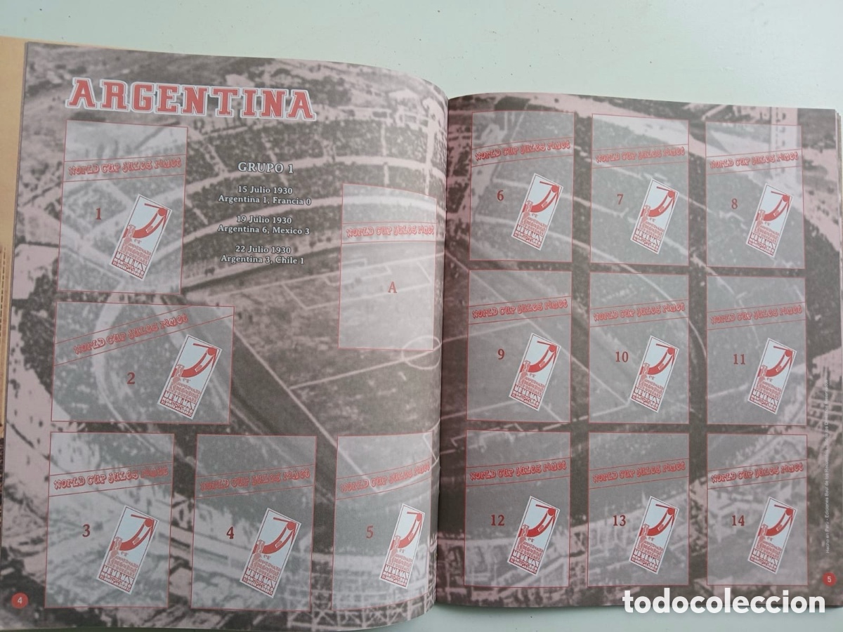 &Aacute;lbum de f&uacute;tbol completo: WORLD CUP URUGUAY 1930 - Foto 3
