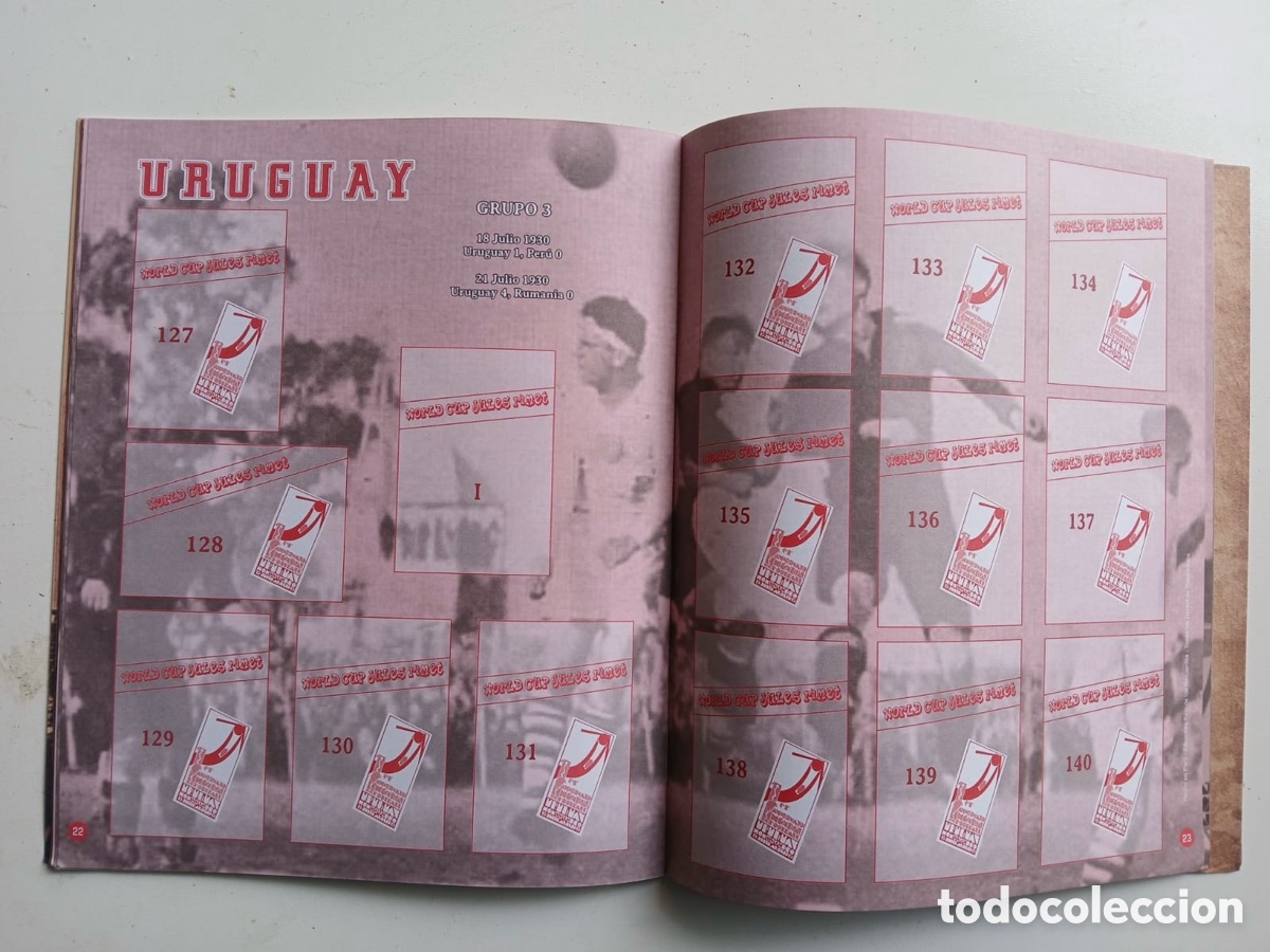 &Aacute;lbum de f&uacute;tbol completo: WORLD CUP URUGUAY 1930 - Foto 6
