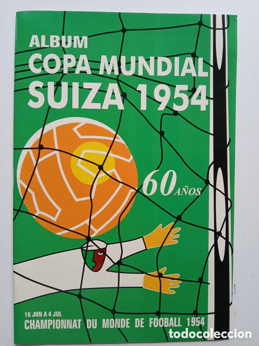 &Aacute;lbum di calcio completo: COPA MUNDIAL SUIZA 1954