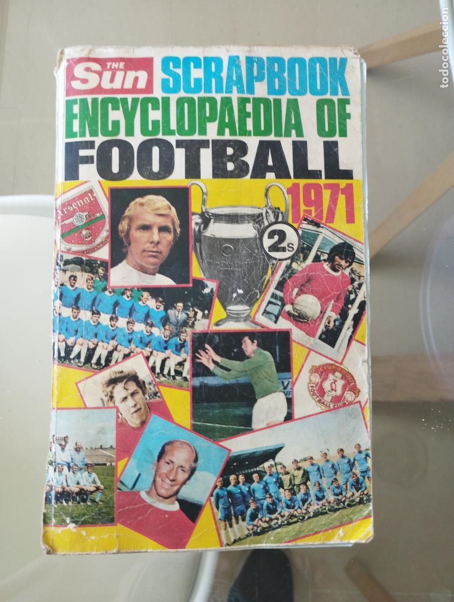 Album de football complet: THE SUN ENCICLOPEDIA FUTBOL 1971 INGLATERRA Y ESCOCIA COMPLETO MAS DE 130 CROMOS MAS DE 160 PAGINAS