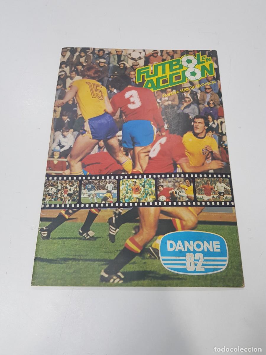 &Aacute;lbum de f&uacute;tbol completo: ALBUM COMPLETO FUTBOL EM ACCION DANONE 82