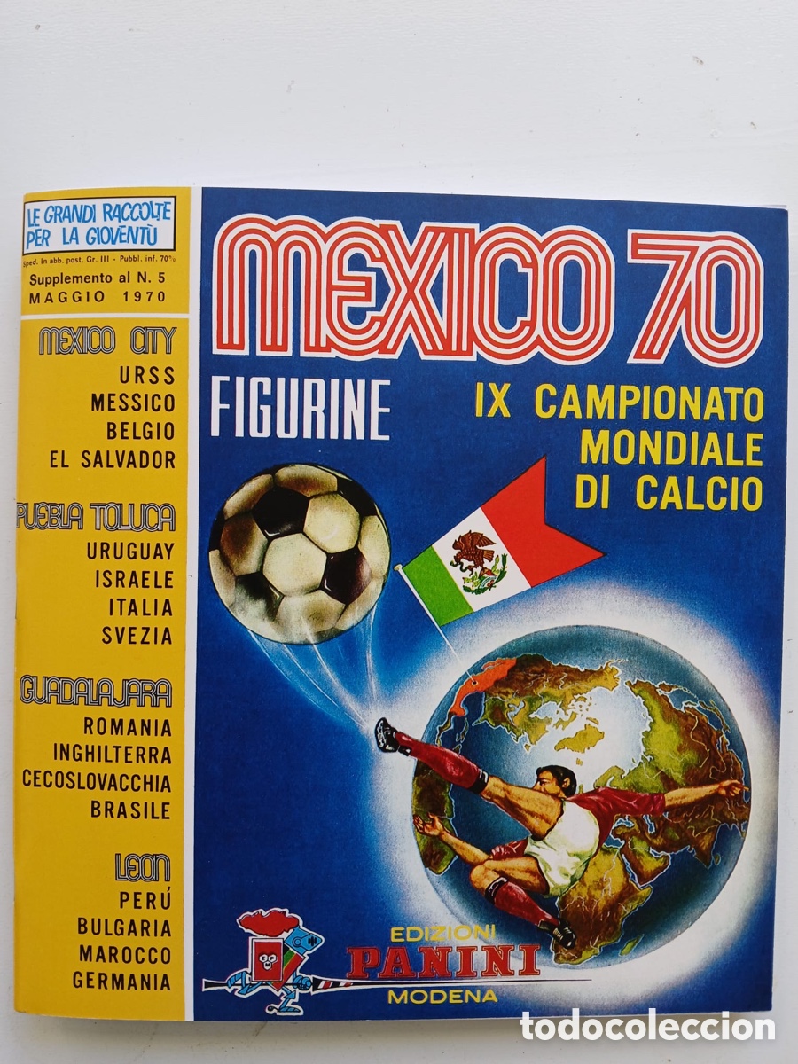 &Aacute;lbum de f&uacute;tbol completo: MUNDIAL ALEMANIA 1970 PANINI - REPRINTED