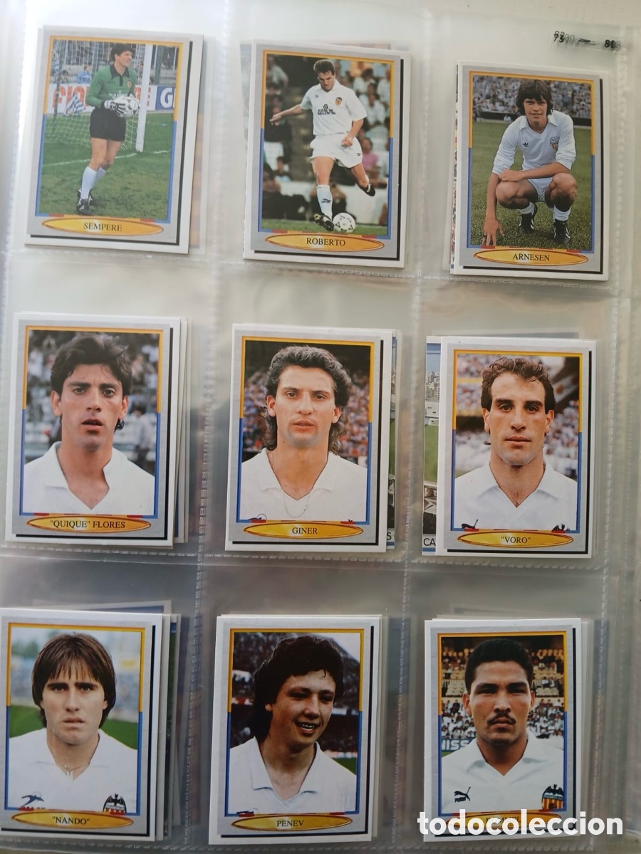 &Aacute;lbum de f&uacute;tbol completo: VALENCIA CF 1919 1996 - Foto 13