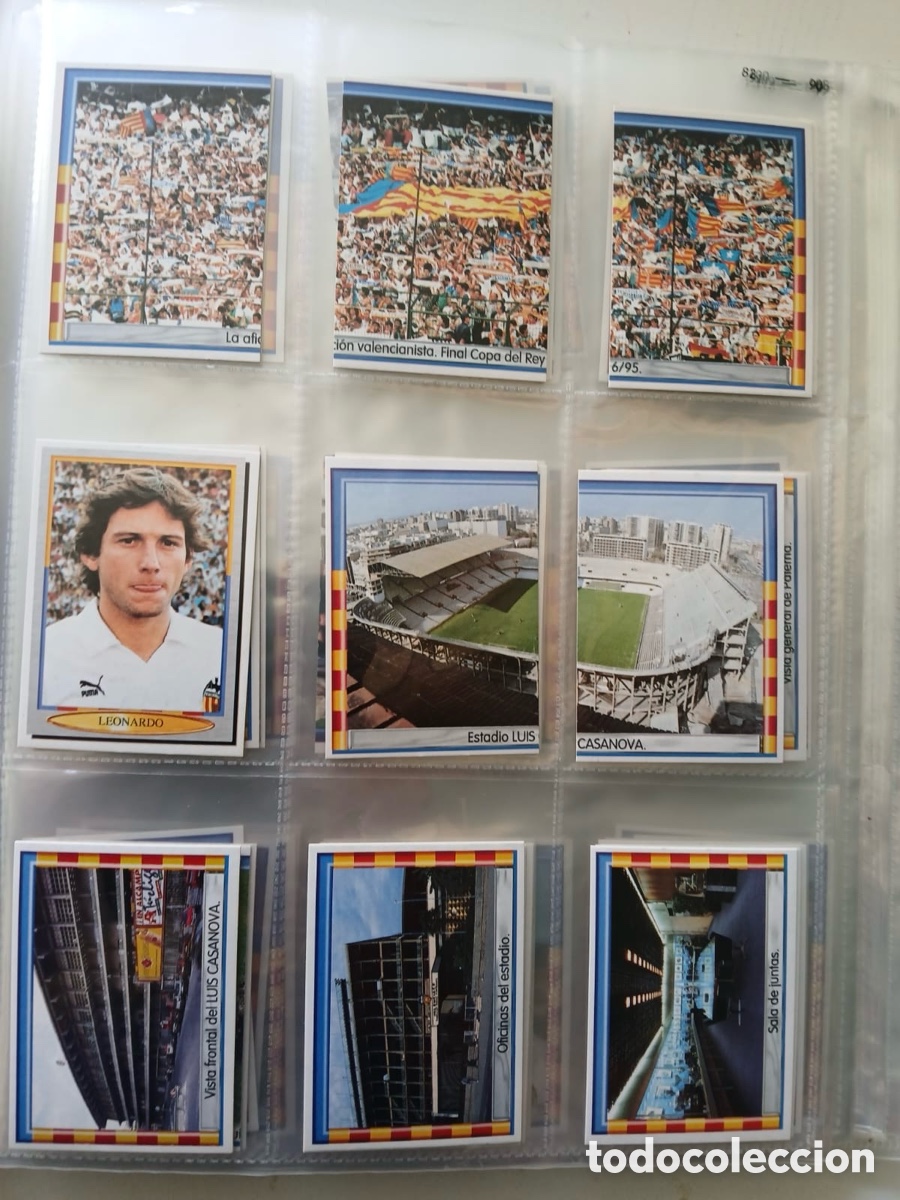&Aacute;lbum de f&uacute;tbol completo: VALENCIA CF 1919 1996 - Foto 14