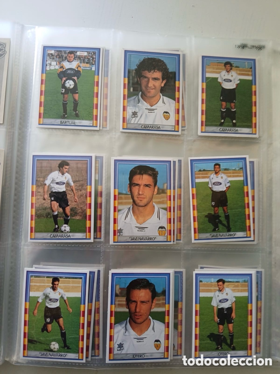 &Aacute;lbum de f&uacute;tbol completo: VALENCIA CF 1919 1996 - Foto 15