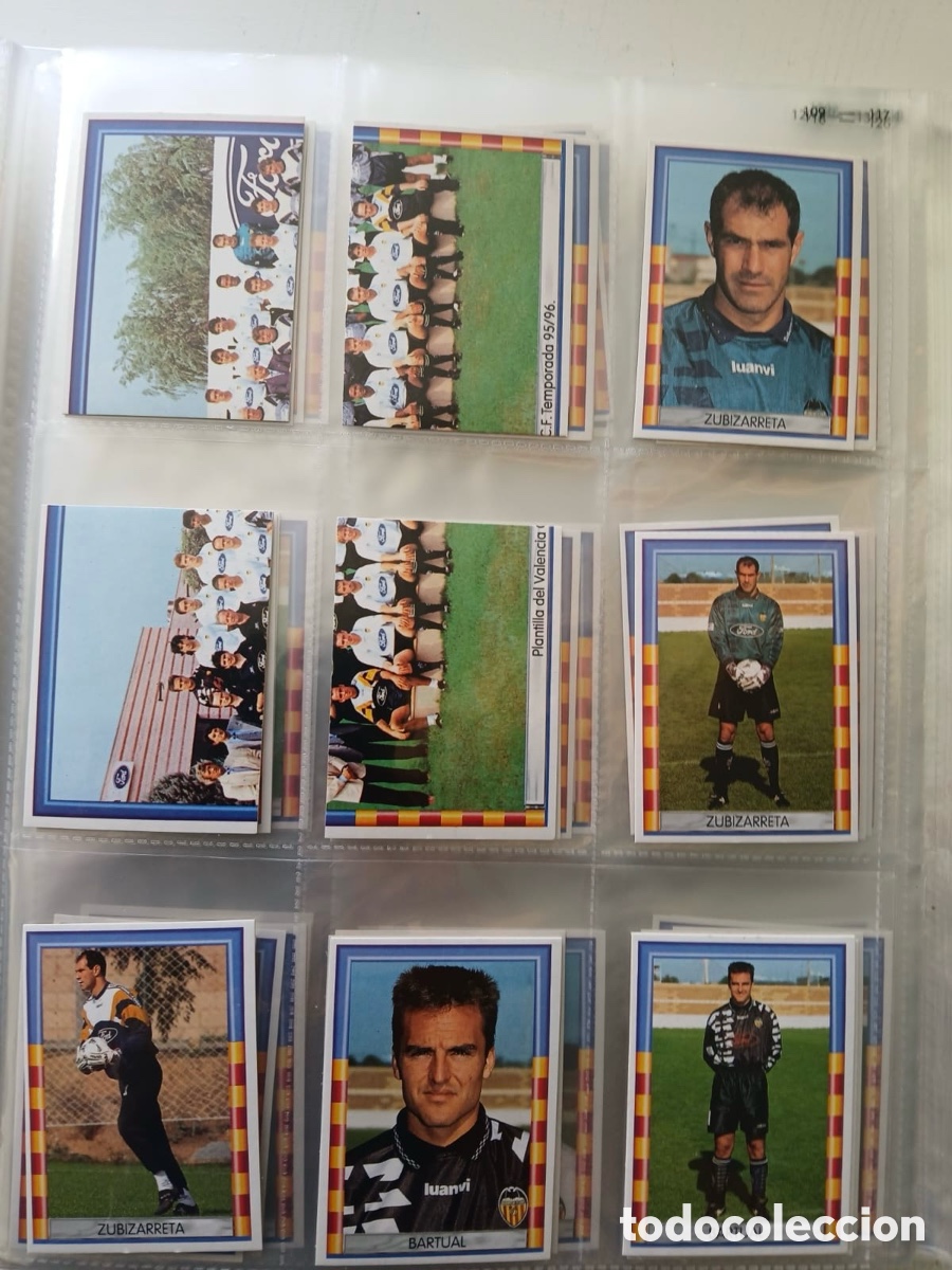 &Aacute;lbum de f&uacute;tbol completo: VALENCIA CF 1919 1996 - Foto 16