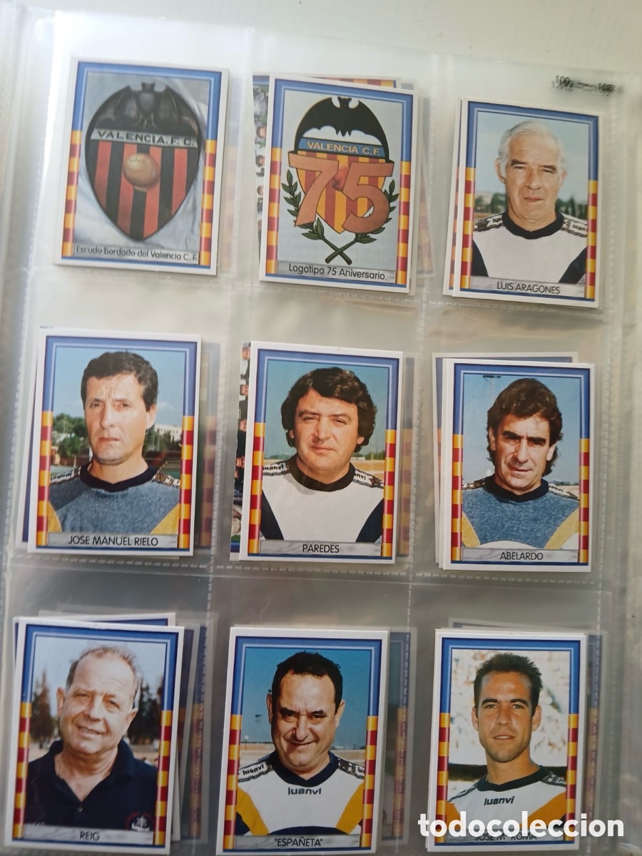 &Aacute;lbum de f&uacute;tbol completo: VALENCIA CF 1919 1996 - Foto 17
