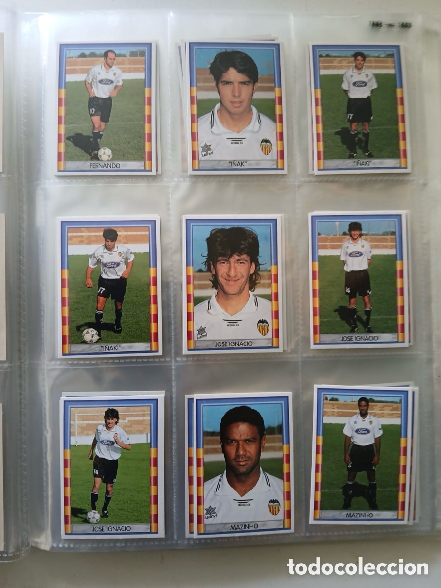 &Aacute;lbum de f&uacute;tbol completo: VALENCIA CF 1919 1996 - Foto 21