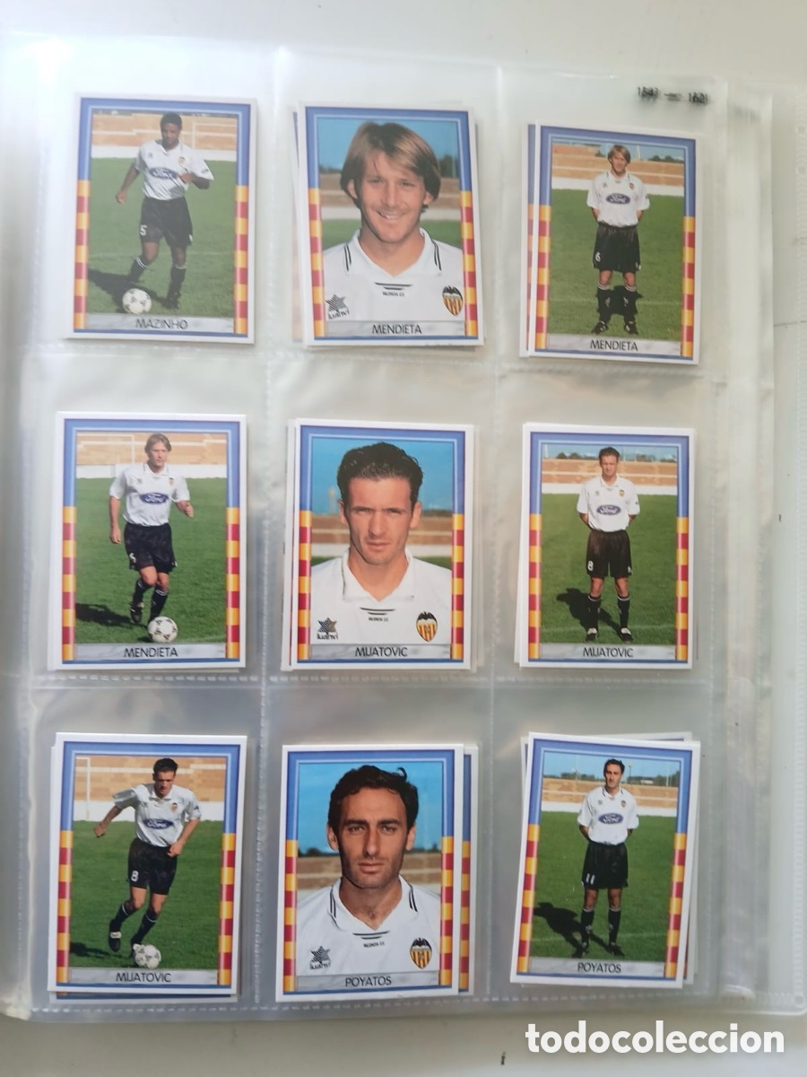 &Aacute;lbum de f&uacute;tbol completo: VALENCIA CF 1919 1996 - Foto 22