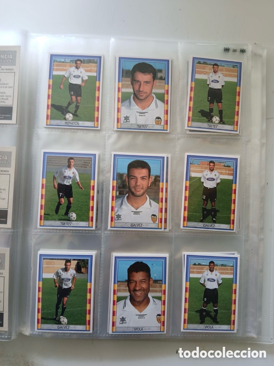 &Aacute;lbum de f&uacute;tbol completo: VALENCIA CF 1919 1996 - Foto 26