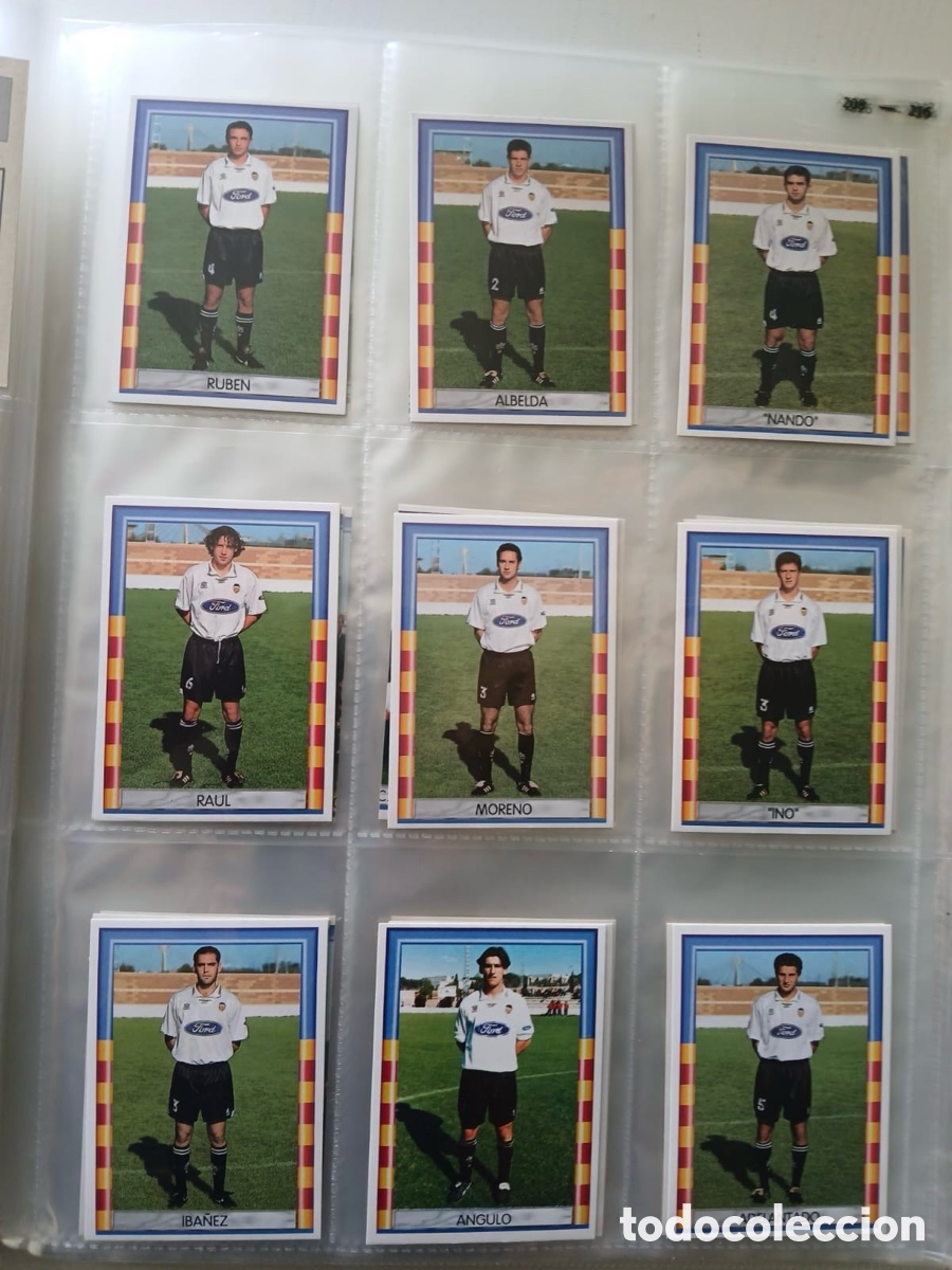 &Aacute;lbum de f&uacute;tbol completo: VALENCIA CF 1919 1996 - Foto 28