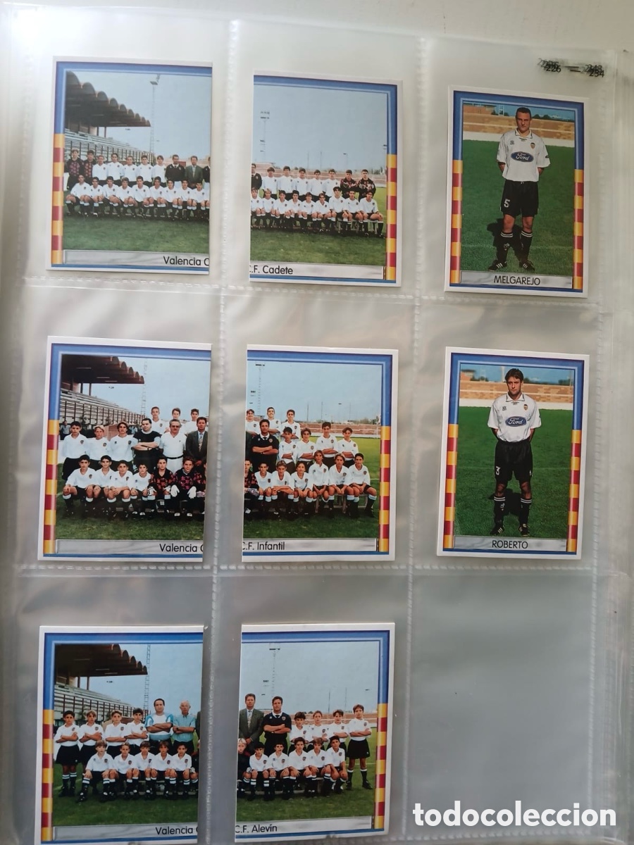 &Aacute;lbum de f&uacute;tbol completo: VALENCIA CF 1919 1996 - Foto 30