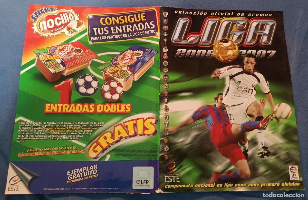 &Aacute;lbum de f&uacute;tbol completo: EDICIONES ESTE -- LIGA 2006-2007 - Foto 2