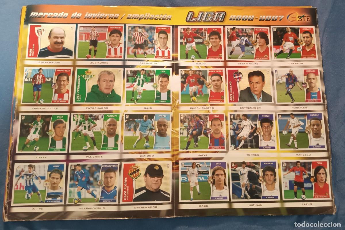 &Aacute;lbum de f&uacute;tbol completo: EDICIONES ESTE -- LIGA 2006-2007 - Foto 5