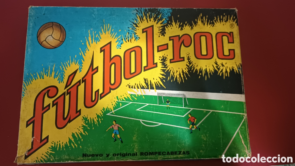 Caderneta de futebol completa: Futbol Roc rompecabezas Cubos de Futbol (a&ntilde;os 60)