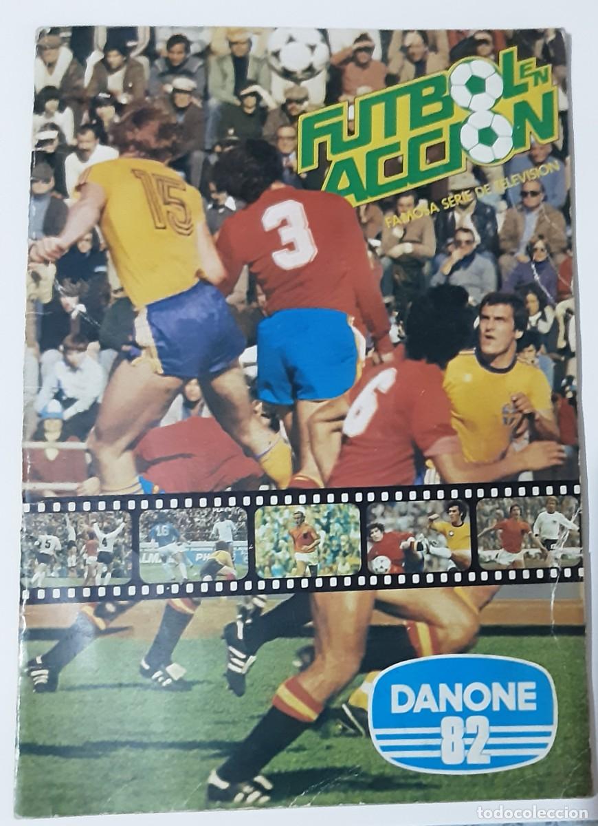 Album de football complet: Album antiguo futbol en accion danone 82 completo