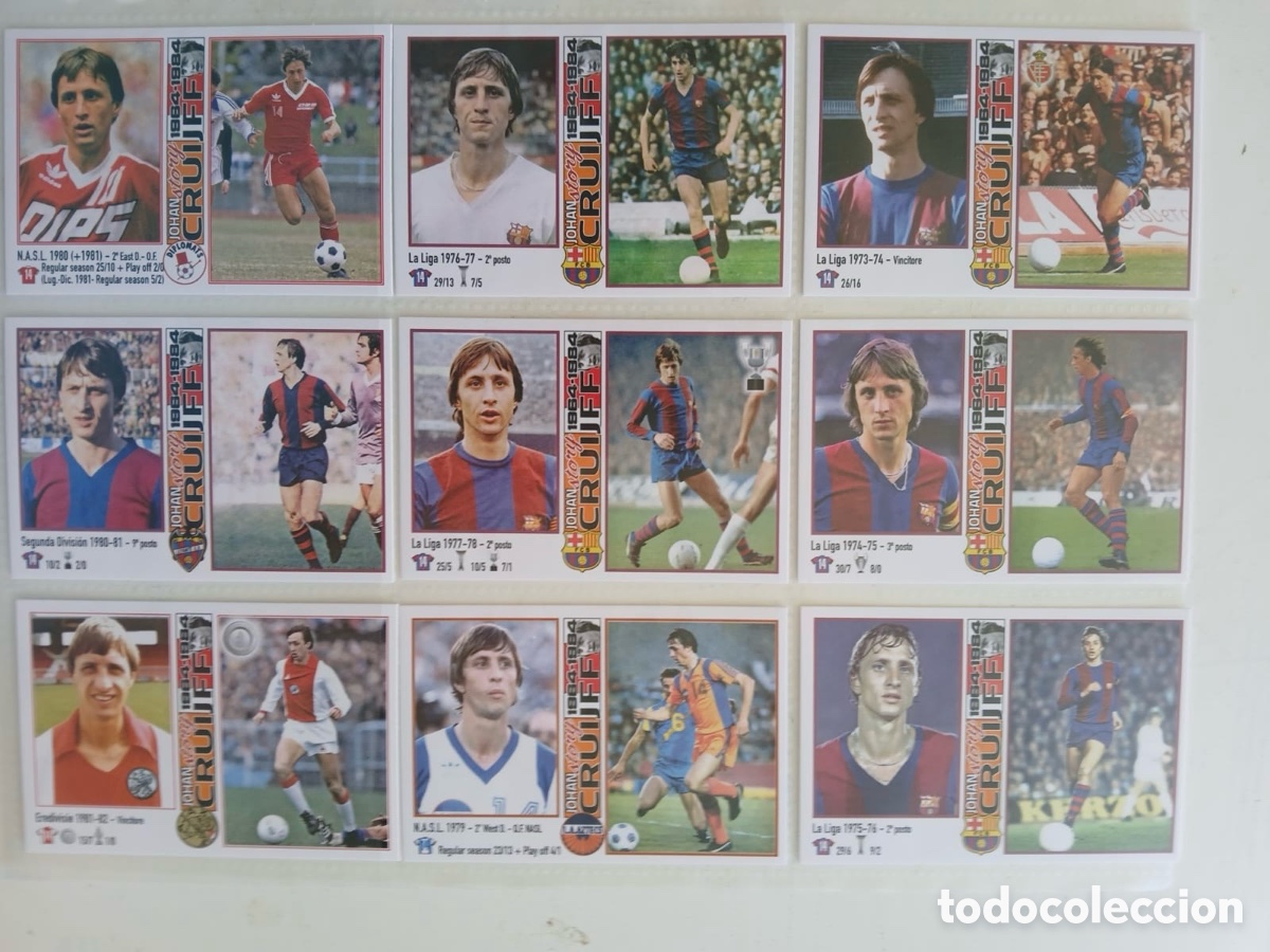 &Aacute;lbum de f&uacute;tbol completo: JOHAM CRUYFF CUSTOM CARDS - Foto 2