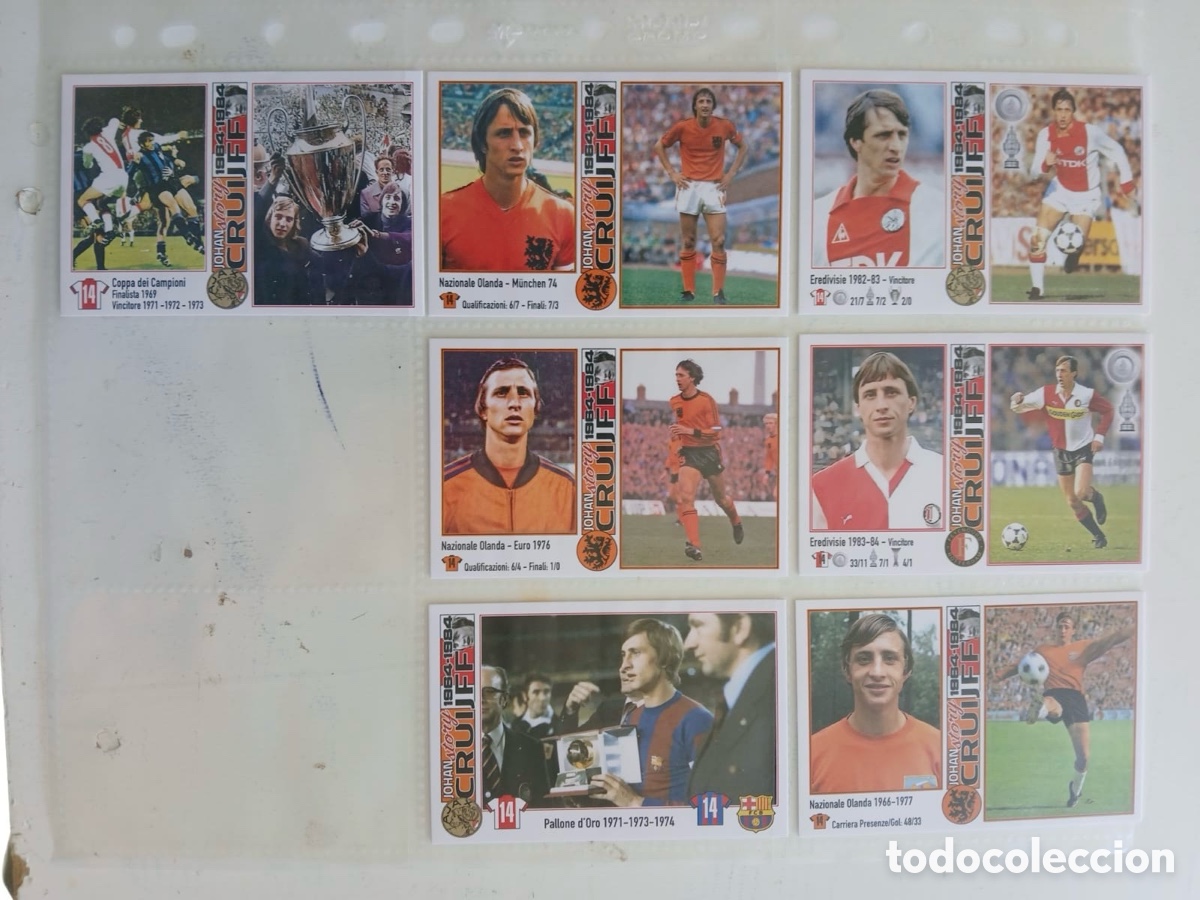 &Aacute;lbum de f&uacute;tbol completo: JOHAM CRUYFF CUSTOM CARDS - Foto 3