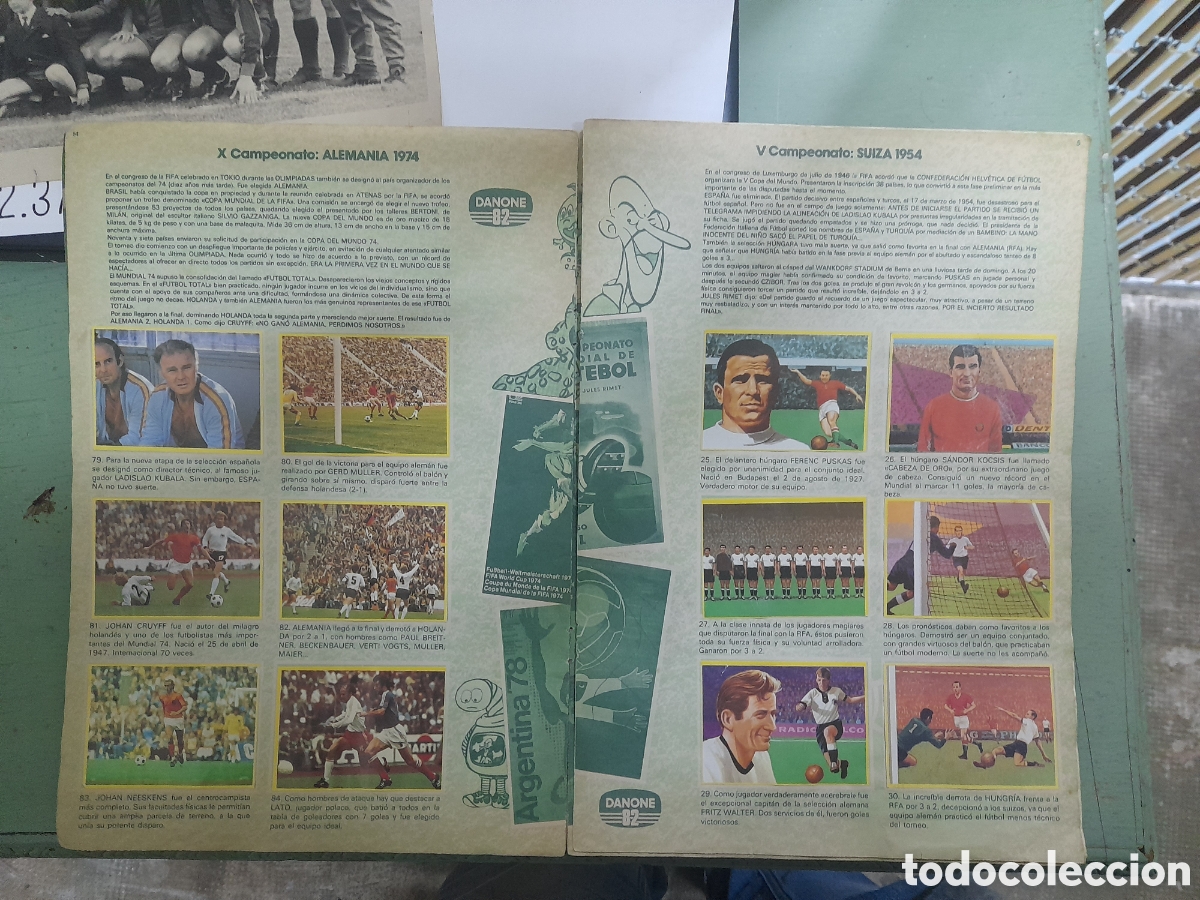 &Aacute;lbum de f&uacute;tbol completo: Futbol acci&oacute;n Danone - Foto 3